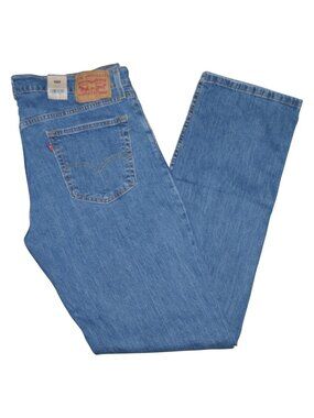 Levis 559 Men's Relaxed Fit Jeans Size 36x36 Medium Wash Stretch Denim NWT